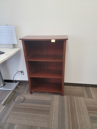 [#D1-612] 2 shelves bookcase wood