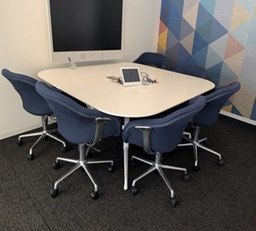 [#B5-10] Chair, mesh conference seating