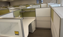 [#A2-67] Green Canvas workstations 