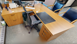 [#E6-1] L-shaped desk