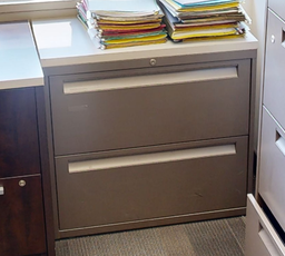 [#D6-7] 2-Drawer File Cabinet