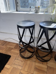 [#B1] Black Stools
