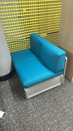 [#B2-28] Blue Sofa Bench
