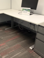 [#A2-2] Workstation w/ Sit-Stand Desk