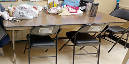 [#C8-8] Rectangle folding table