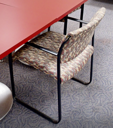 [#B8-12] Weave guest chair with arms