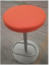 [#B1-12] Bancos Bar Stool Rojo