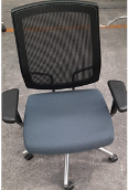 [#B13-67] Sillas Giratoria Con Ruedas / Chair Focus Azul