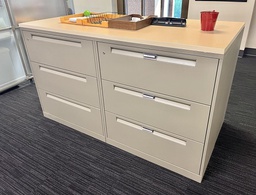 [#D6-12] Lateral File - 2H 2R 2D with Common Top