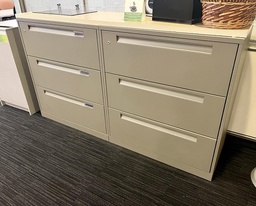 [#D8-14] Lateral File - 3H 2R with Common Top