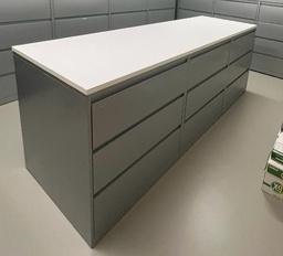 [#D8-25] Lateral Files - 3H (Pack of 6 with 36D x 108W common top)