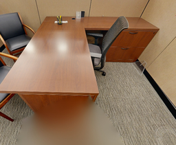 [#E6-2] L-shaped desk