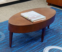 [#C3-8] Oval coffee table