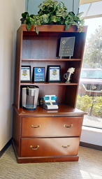 [#D2-14] Lrg Bookcase &amp; cabinet