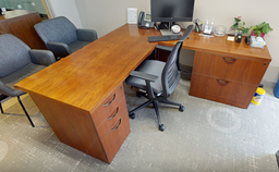 [#E6-2] L-shaped desk