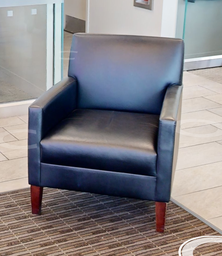 [#B12-3] Black Lounge Chairs