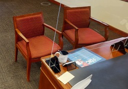 [#B9-11] Guest Chair - Red