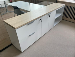 [#D5] White Credenza