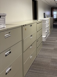 [#D10-9] Lateral File Cabinet (4 drawer)