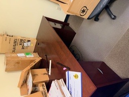 [#E4-34] Wood Desk
