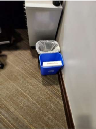 [#G3-43] Blue Recycle Bins