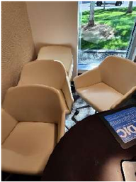 [#B5-63] White Conference Chairs, No Arms