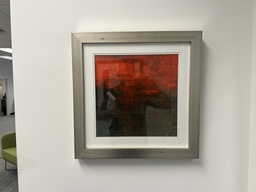 [#J1-3] Red upper / Black lower funky art