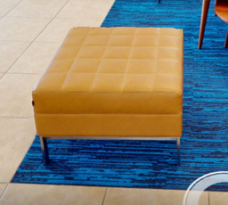 [#B11-6] Gold ottoman