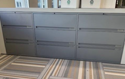 [#D8-14] metal 2 cabinet drawers