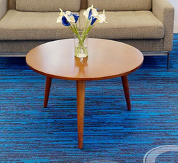 [#C3-7] Round coffee table, wood