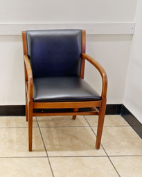 [#B9-7] Black guest chair