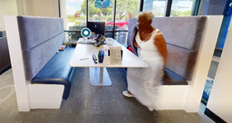 [#B3-5] Tall Booth Seating