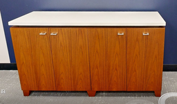 [#D5-8] 4 Door Large Coffee Credenza