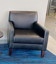 [#B12-2] Black lounge chair