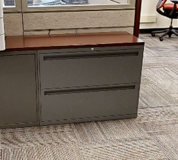 [#D6-3] Filing Cabinet - 2 Drawer, Metal
