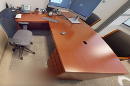[#E6-1] L-shaped desk