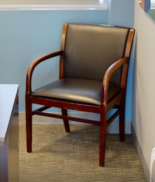 [#B9-2] Black guest chair