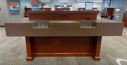 [#E2-14] cheque desk