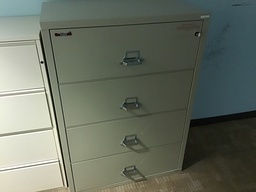 [#D10-1394] L22.5" W37" H55" Fire King Beige