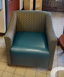 [#B12-5] green lounge chair