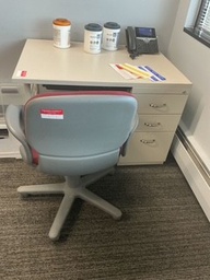 [#C10-17] Metal Computer table 