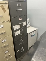 [#D12-12] 5 Drawer File Cabinet