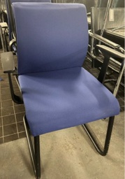 [#B8-7] Sled Chair - Blue  
