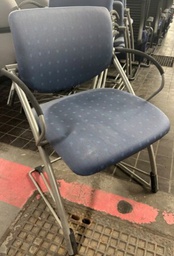 [#B8-9] Sled Chair - Light Blue