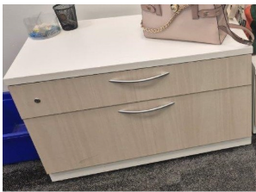 [#D5-22] 2 Drawer Credenza
