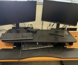 [#E11-127] Varidesk2: Adjustable Standing Desk Converter