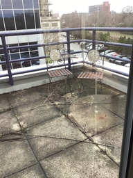 [#B4-3] Metal Balcony Chairs