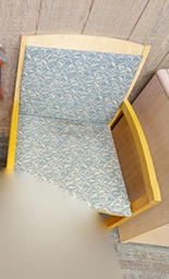 [#B9-3] Guest chair, brown