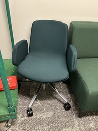 [#B8-6] Green Guest Chair