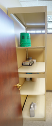 [#D4-18] Plastic shelving